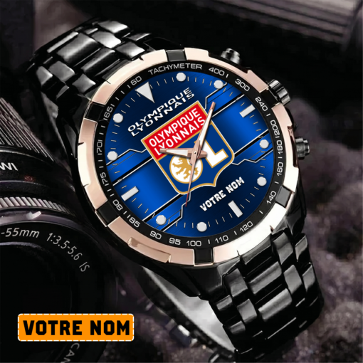 Olympique Lyonnais – Montre Aurora Nouvelle édition Avec Nom Personnalisé Olympique Lyonnais – Montre Aurora Nouvelle édition Avec Nom Personnalisé