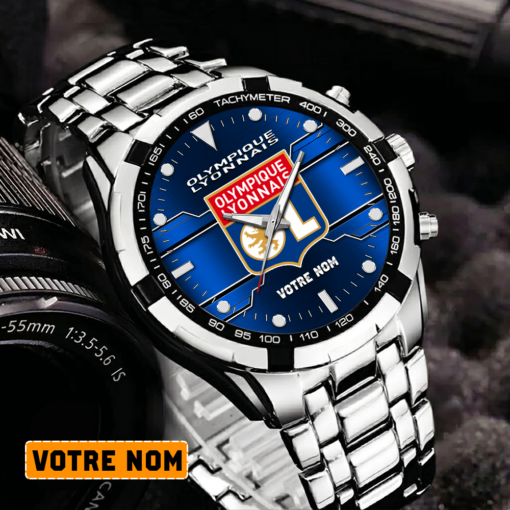 Olympique Lyonnais – Montre Aurora Nouvelle édition Avec Nom Personnalisé Olympique Lyonnais – Montre Aurora Nouvelle édition Avec Nom Personnalisé