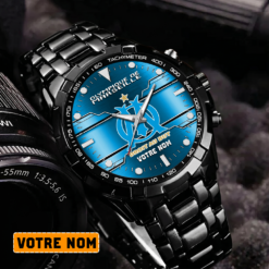 Olympique de Marseille – Montre Aurora Nouvelle édition Avec Nom Personnalisé