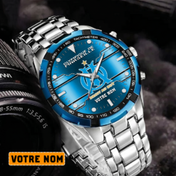 Olympique de Marseille – Montre Aurora Nouvelle édition Avec Nom Personnalisé
