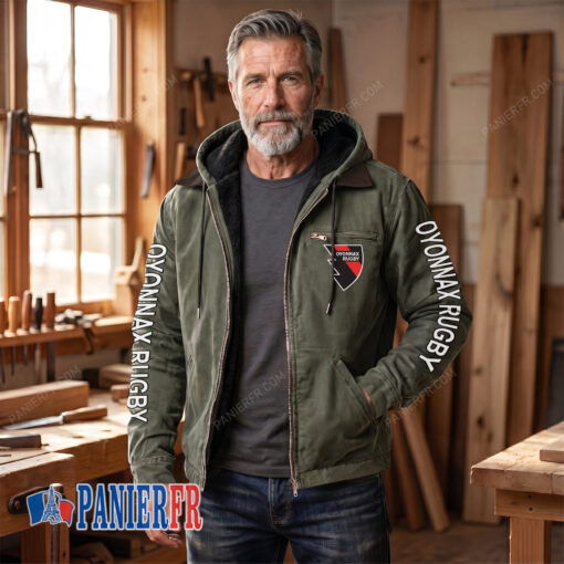 Oyonnax Rugby – Hoodie en flanelle nouvelle édition Oyonnax Rugby – Hoodie en flanelle nouvelle édition