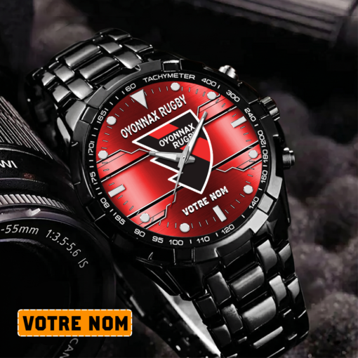 Oyonnax Rugby – Montre Aurora Nouvelle édition Avec Nom Personnalisé Oyonnax Rugby – Montre Aurora Nouvelle édition Avec Nom Personnalisé