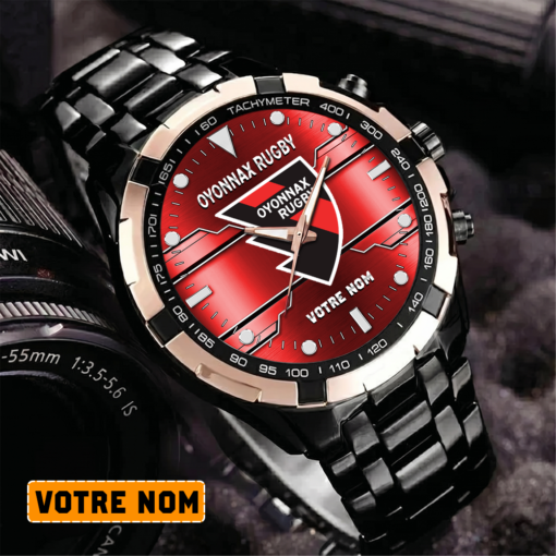 Oyonnax Rugby – Montre Aurora Nouvelle édition Avec Nom Personnalisé Oyonnax Rugby – Montre Aurora Nouvelle édition Avec Nom Personnalisé