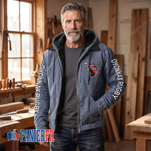 Oyonnax Rugby – Hoodie en flanelle nouvelle édition Oyonnax Rugby – Hoodie en flanelle nouvelle édition