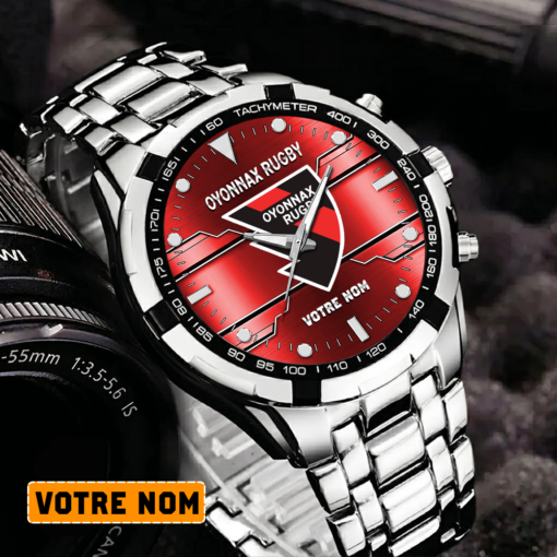 Oyonnax Rugby – Montre Aurora Nouvelle édition Avec Nom Personnalisé Oyonnax Rugby – Montre Aurora Nouvelle édition Avec Nom Personnalisé