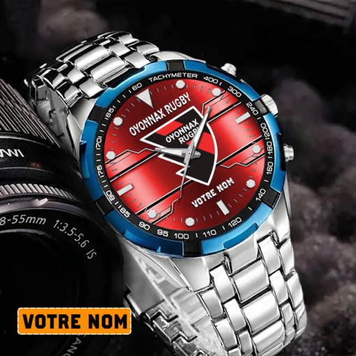 Oyonnax Rugby – Montre Aurora Nouvelle édition Avec Nom Personnalisé Oyonnax Rugby – Montre Aurora Nouvelle édition Avec Nom Personnalisé