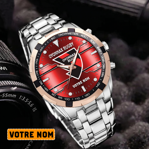 Oyonnax Rugby – Montre Aurora Nouvelle édition Avec Nom Personnalisé Oyonnax Rugby – Montre Aurora Nouvelle édition Avec Nom Personnalisé