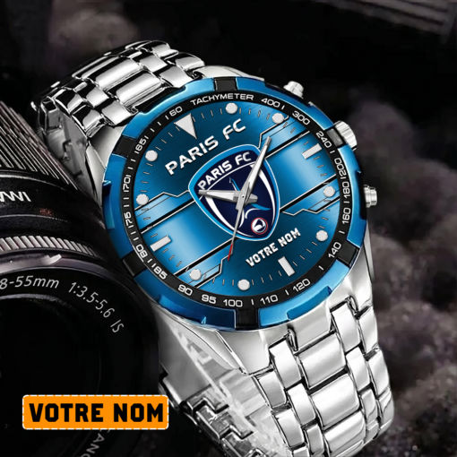 Paris FC – Montre Aurora Nouvelle édition Avec Nom Personnalisé Paris FC – Montre Aurora Nouvelle édition Avec Nom Personnalisé