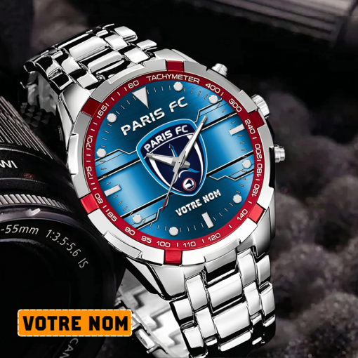 Paris FC – Montre Aurora Nouvelle édition Avec Nom Personnalisé Paris FC – Montre Aurora Nouvelle édition Avec Nom Personnalisé