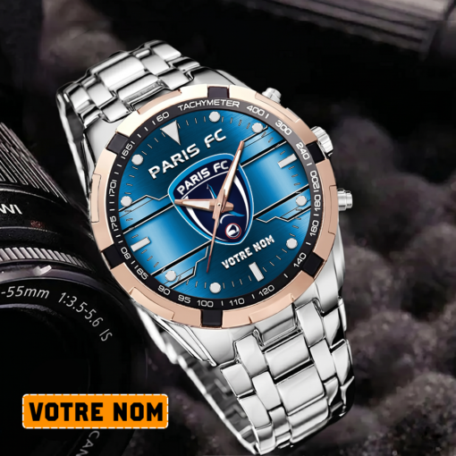 Paris FC – Montre Aurora Nouvelle édition Avec Nom Personnalisé Paris FC – Montre Aurora Nouvelle édition Avec Nom Personnalisé
