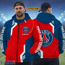 Paris Saint-Germain – Hoodie ZipFlex Nouvelle édition avec nom personnalisé