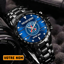 Paris Saint-Germain – Montre Aurora Nouvelle édition Avec Nom Personnalisé
