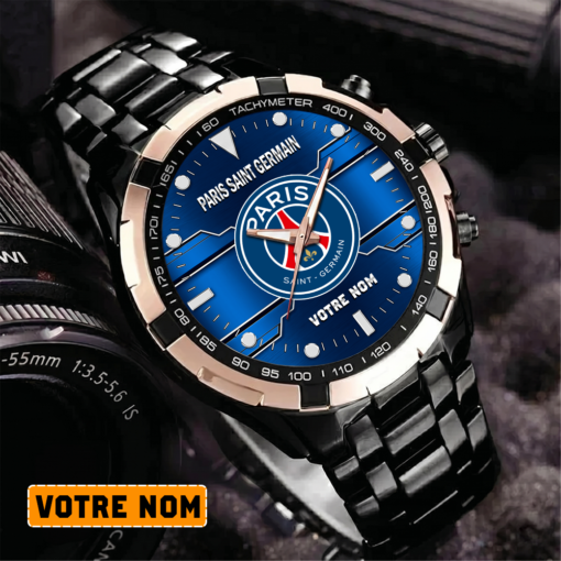 Paris Saint-Germain – Montre Aurora Nouvelle édition Avec Nom Personnalisé Paris Saint-Germain – Montre Aurora Nouvelle édition Avec Nom Personnalisé