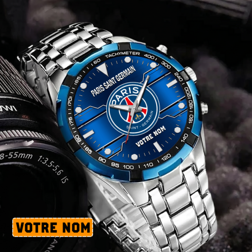 Paris Saint-Germain – Montre Aurora Nouvelle édition Avec Nom Personnalisé Paris Saint-Germain – Montre Aurora Nouvelle édition Avec Nom Personnalisé
