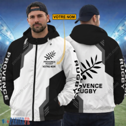 Provence Rugby – Hoodie ZipFlex Nouvelle édition avec nom personnalisé