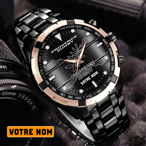 Provence Rugby – Montre Aurora Nouvelle édition Avec Nom Personnalisé Provence Rugby – Montre Aurora Nouvelle édition Avec Nom Personnalisé