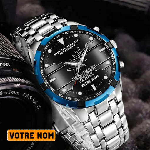 Provence Rugby – Montre Aurora Nouvelle édition Avec Nom Personnalisé Provence Rugby – Montre Aurora Nouvelle édition Avec Nom Personnalisé