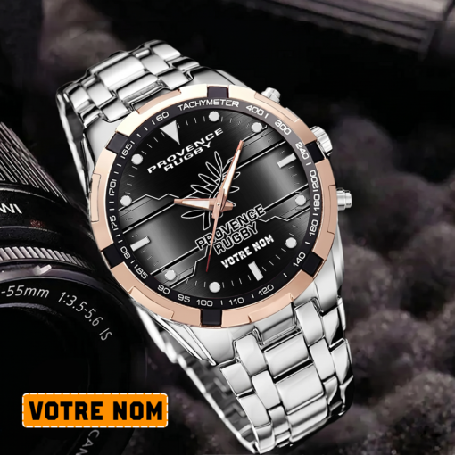 Provence Rugby – Montre Aurora Nouvelle édition Avec Nom Personnalisé Provence Rugby – Montre Aurora Nouvelle édition Avec Nom Personnalisé