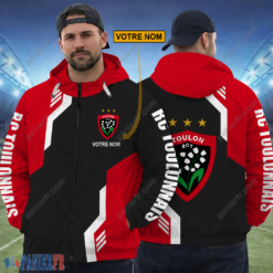 RC Toulonnais – Hoodie ZipFlex Nouvelle édition avec nom personnalisé