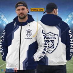 RC Vannes – Hoodie ZipFlex Nouvelle édition avec nom personnalisé
