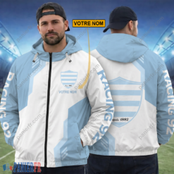 Racing 92 – Hoodie ZipFlex Nouvelle édition avec nom personnalisé