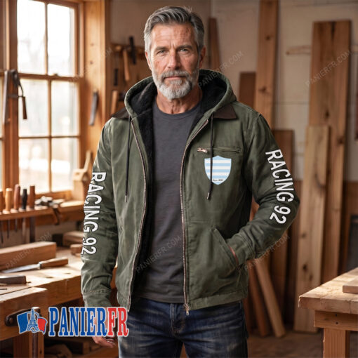 Racing 92 – Hoodie en flanelle nouvelle édition Racing 92 – Hoodie en flanelle nouvelle édition