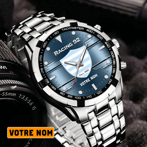 Racing 92 – Montre Aurora Nouvelle édition Avec Nom Personnalisé Racing 92 – Montre Aurora Nouvelle édition Avec Nom Personnalisé