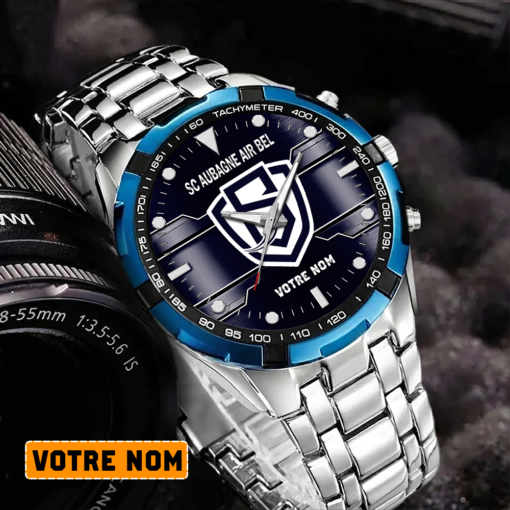 SC Aubagne Air Bel – Montre Aurora Nouvelle édition Avec Nom Personnalisé SC Aubagne Air Bel – Montre Aurora Nouvelle édition Avec Nom Personnalisé