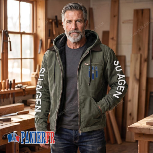 SU Agen – Hoodie en flanelle nouvelle édition SU Agen – Hoodie en flanelle nouvelle édition