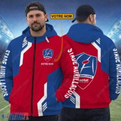 Stade Aurillacois – Hoodie ZipFlex Nouvelle édition avec nom personnalisé