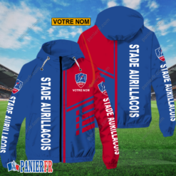 Stade Aurillacois – Hoodie ZipFlex Nouveau style avec nom personnalisé