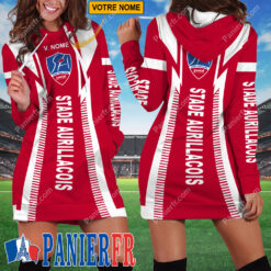 Stade Aurillacois – Robe hoodie femme Édition spéciale Avec Nom Personnalisé