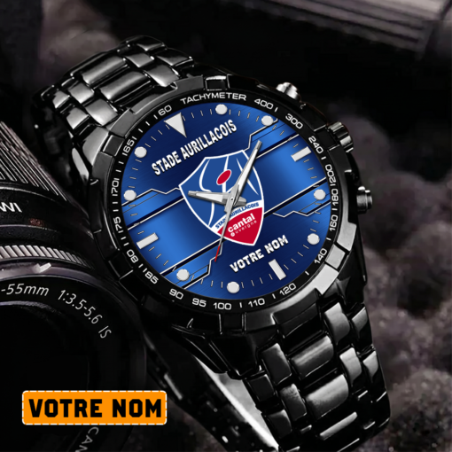 Stade Aurillacois – Montre Aurora Nouvelle édition Avec Nom Personnalisé Stade Aurillacois – Montre Aurora Nouvelle édition Avec Nom Personnalisé