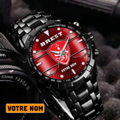 Stade Brestois 29 – Montre Aurora Nouvelle édition Avec Nom Personnalisé