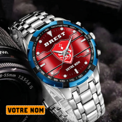 Stade Brestois 29 – Montre Aurora Nouvelle édition Avec Nom Personnalisé