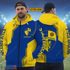 Stade Briochin – Hoodie ZipFlex Nouvelle édition avec nom personnalisé