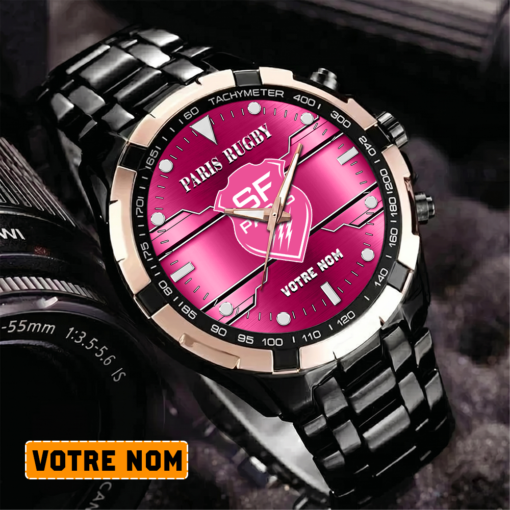Stade Francais – Montre Aurora Nouvelle édition Avec Nom Personnalisé Stade Francais – Montre Aurora Nouvelle édition Avec Nom Personnalisé