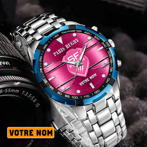 Stade Francais – Montre Aurora Nouvelle édition Avec Nom Personnalisé Stade Francais – Montre Aurora Nouvelle édition Avec Nom Personnalisé