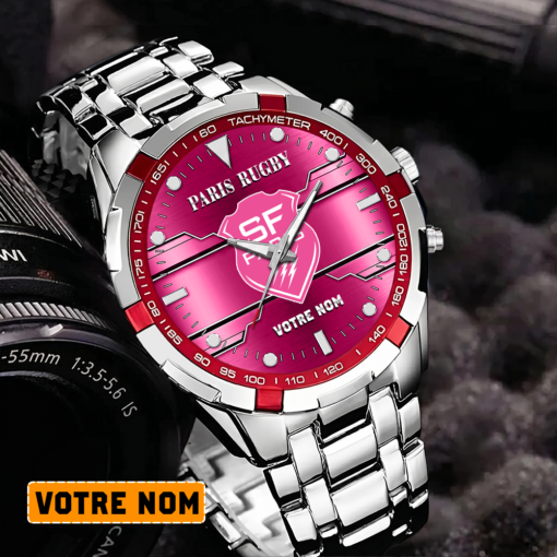 Stade Francais – Montre Aurora Nouvelle édition Avec Nom Personnalisé Stade Francais – Montre Aurora Nouvelle édition Avec Nom Personnalisé