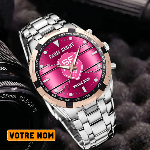 Stade Francais – Montre Aurora Nouvelle édition Avec Nom Personnalisé Stade Francais – Montre Aurora Nouvelle édition Avec Nom Personnalisé