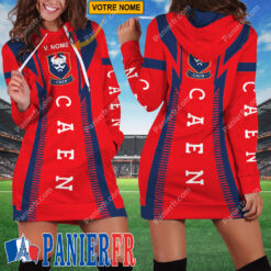 Stade Malherbe Caen – Robe hoodie femme Édition spéciale Avec Nom Personnalisé
