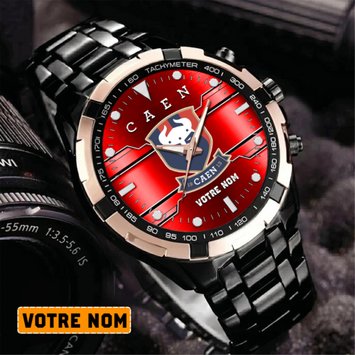 Stade Malherbe Caen – Montre Aurora Nouvelle édition Avec Nom Personnalisé Stade Malherbe Caen – Montre Aurora Nouvelle édition Avec Nom Personnalisé