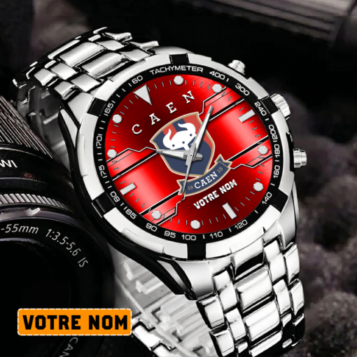 Stade Malherbe Caen – Montre Aurora Nouvelle édition Avec Nom Personnalisé Stade Malherbe Caen – Montre Aurora Nouvelle édition Avec Nom Personnalisé