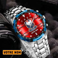 Stade Malherbe Caen – Montre Aurora Nouvelle édition Avec Nom Personnalisé