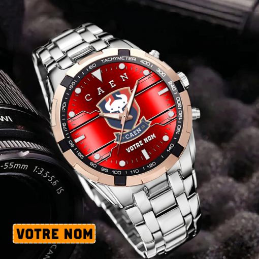 Stade Malherbe Caen – Montre Aurora Nouvelle édition Avec Nom Personnalisé Stade Malherbe Caen – Montre Aurora Nouvelle édition Avec Nom Personnalisé