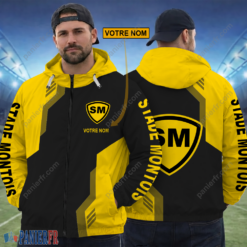 Stade Montois Rugby – Hoodie ZipFlex Nouvelle édition avec nom personnalisé