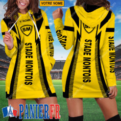 Stade Montois Rugby – Robe hoodie femme Édition spéciale Avec Nom Personnalisé