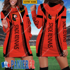 Stade Rennais FC – Robe hoodie femme Édition spéciale Avec Nom Personnalisé