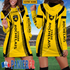 Stade Rochelais – Robe hoodie femme Édition spéciale Avec Nom Personnalisé