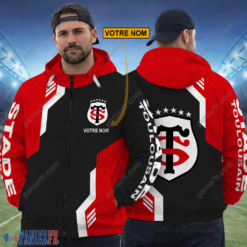 Stade Toulousain – Hoodie ZipFlex Nouvelle édition avec nom personnalisé